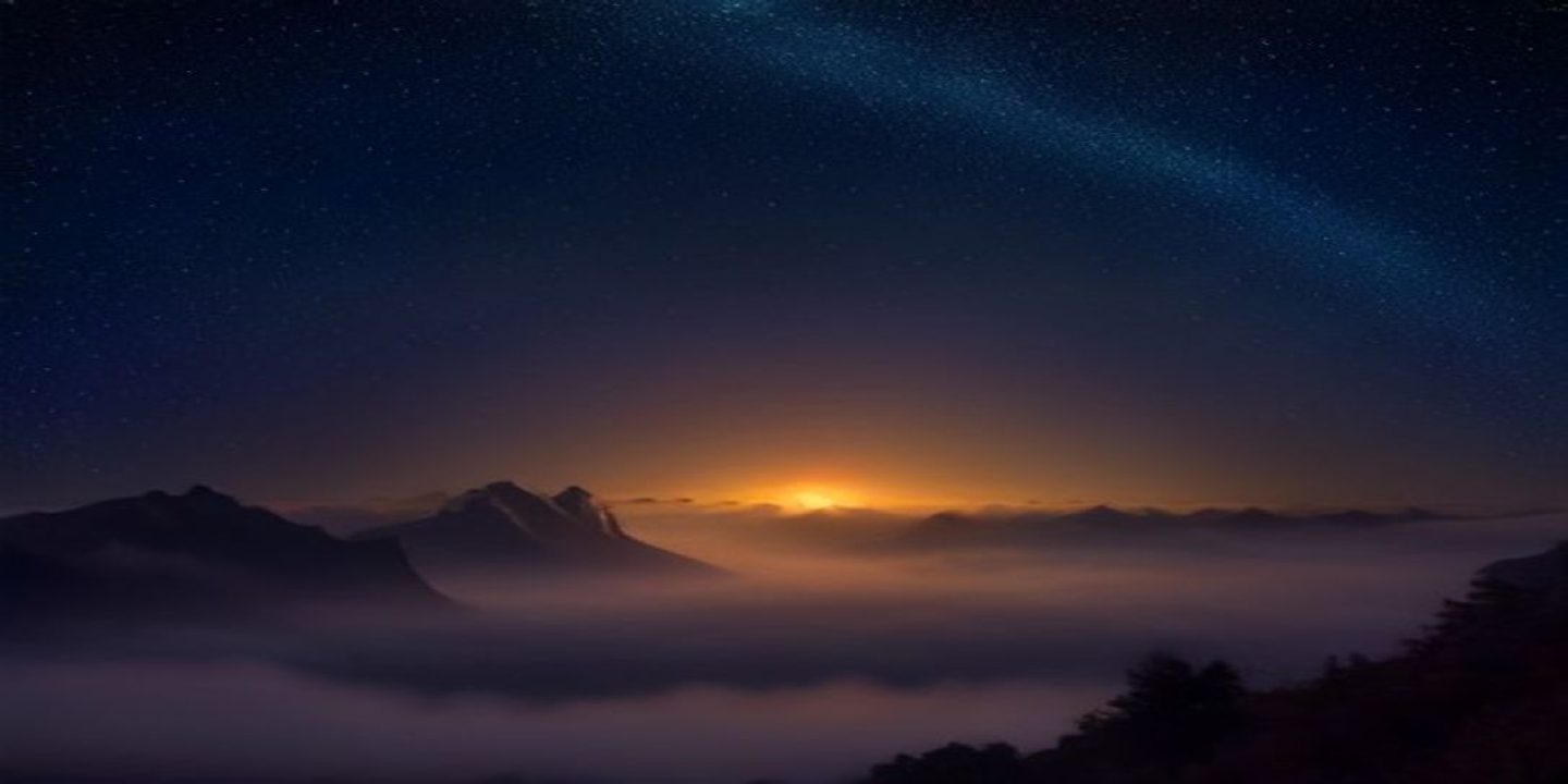 深紫夜空背景下多屏并排显示各频道电视直播画面的数据看板截图风插画，霓虹粉紫色调科技感强烈